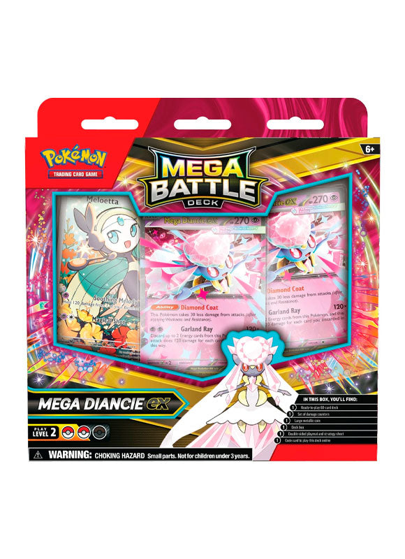 (RESERVA) Pokemon TCG - Mega Battle Deck - Mega Diance ex (INGLES)