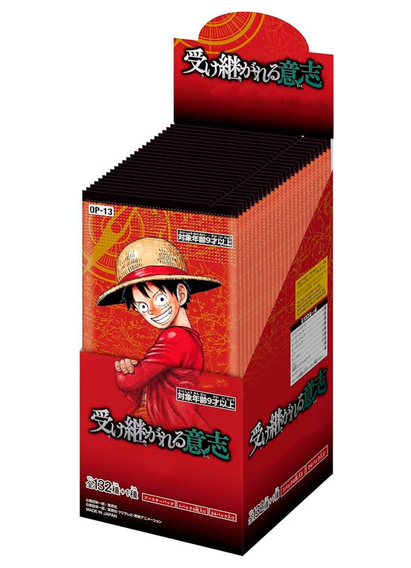 One Piece: OP-13 Carrying on His Will Booster Box JAPONES
