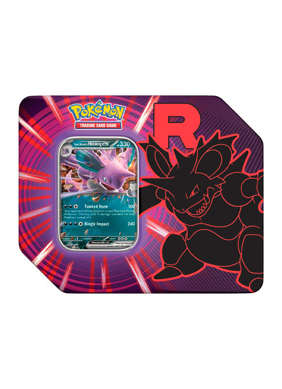 Pokemon TCG: Team Rocket Tin INGLES DISEÑO AL AZAR (Scarlet & Violet)