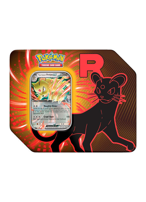Pokemon TCG: Team Rocket Tin INGLES DISEÑO AL AZAR (Scarlet & Violet)