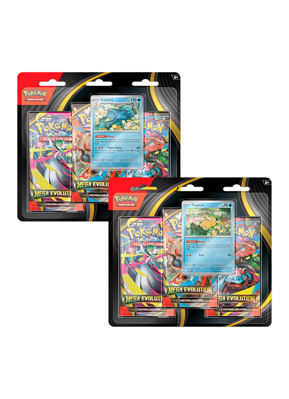 (RESERVA) Pokemon TCG: Mega Evolutions - 3 Booster Blister ESPAÑOL (Scarlet & Violet)