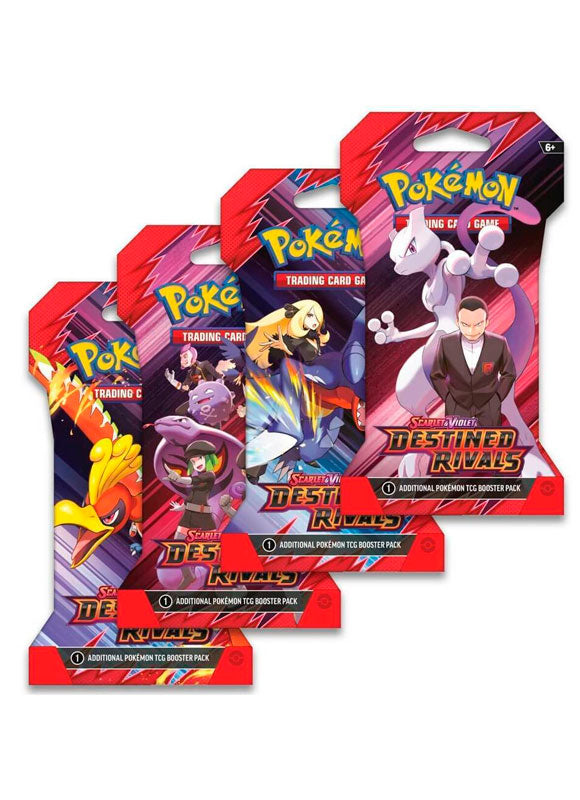 Pokemon TCG: Destined Rivals Booster Sleeved INGLES (Scarlet & Violet)