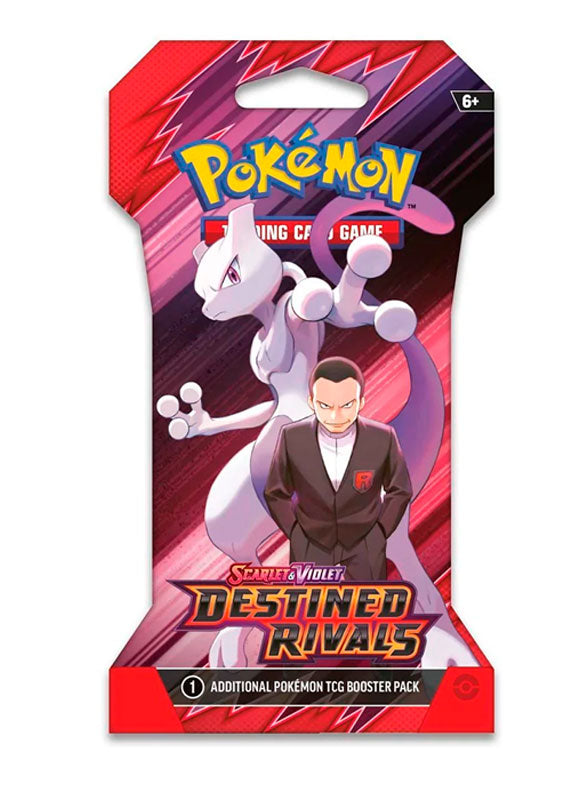 Pokemon TCG: Destined Rivals Booster Sleeved INGLES (Scarlet & Violet)