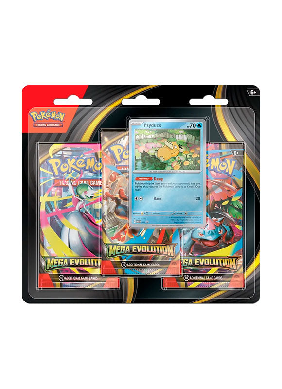 (RESERVA) Pokemon TCG: Mega Evolutions - 3 Booster Blister ESPAÑOL (Scarlet & Violet)
