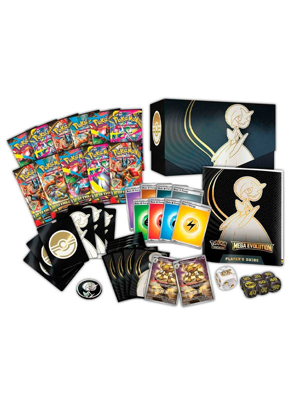 (RESERVA) Pokemon TCG: Mega Evolution Gardevoir - Elite Trainer Box INGLES (Scarlet & Violet)