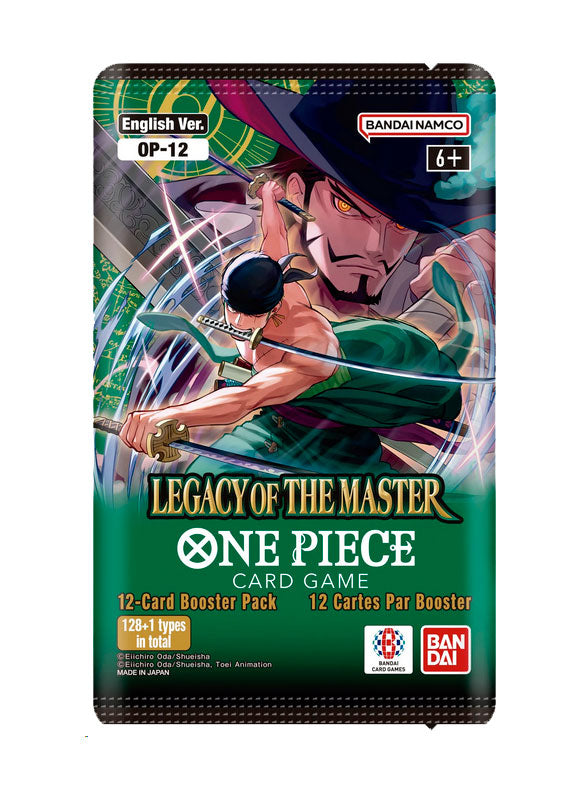 RESERVA: One Piece TCG: OP-12 Booster Box Sellado – Legacy of the Master (INGLES)