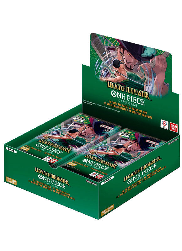 RESERVA: One Piece TCG: OP-12 Booster Box Sellado – Legacy of the Master (INGLES)