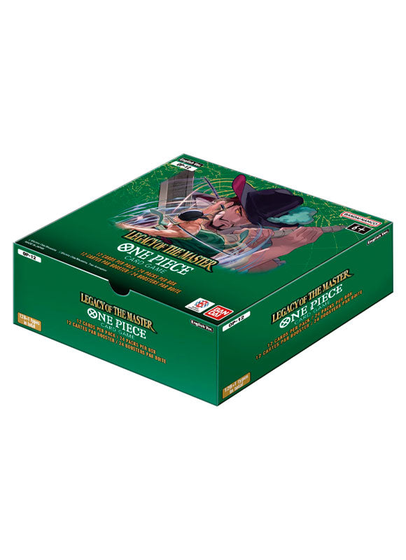 RESERVA: One Piece TCG: OP-12 Booster Box Sellado – Legacy of the Master (INGLES)