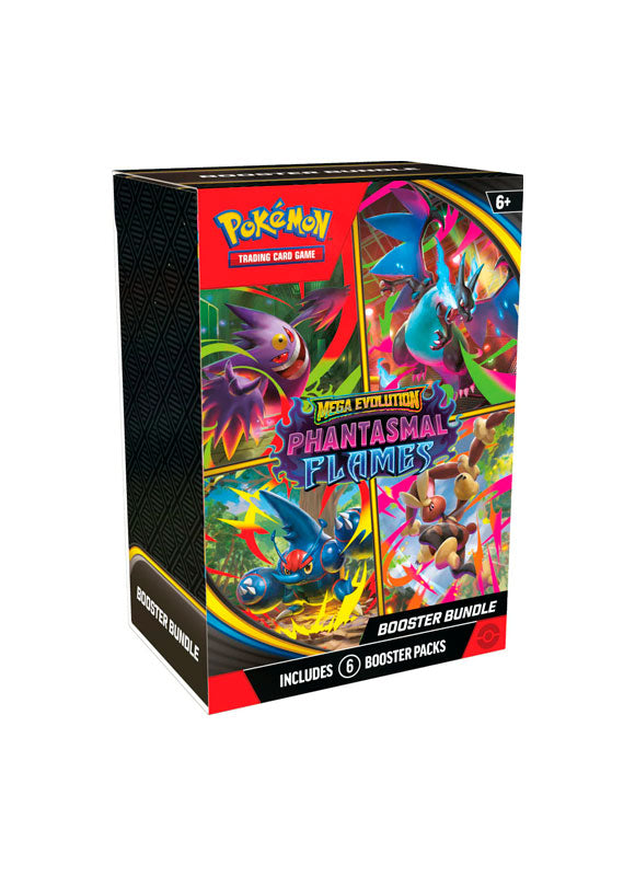 (RESERVA) Pokémon TCG - Phantasmal Flames Booster Bundle ESPAÑOL (Mega Evolutions)