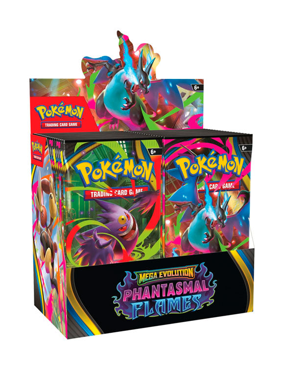 (RESERVA) Pokémon TCG - Phantasmal Flames Booster Box ESPAÑOL  (Mega Evolutions)