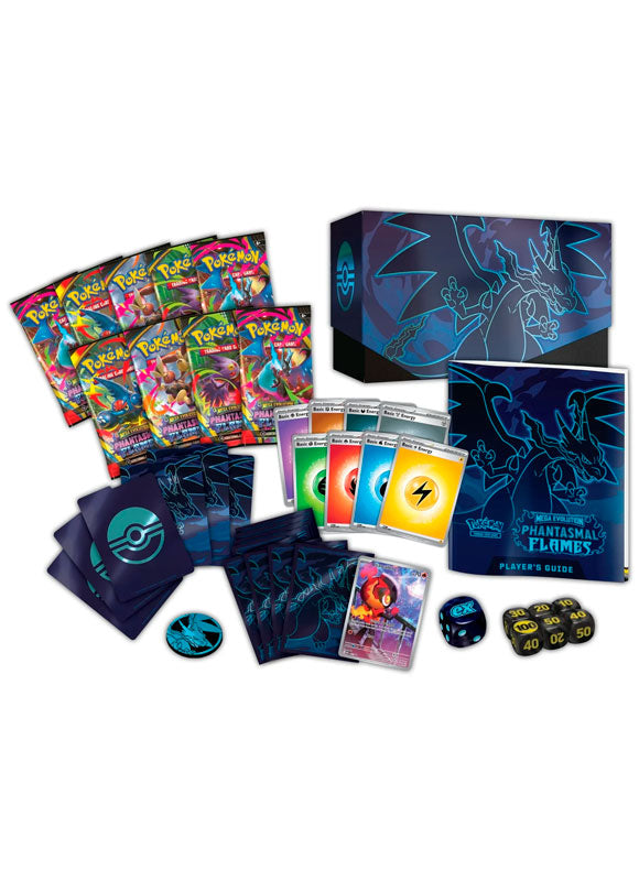 (RESERVA) Pokemon TCG: Phantasmal Flames - Elite Trainer Box INGLES (Mega Evolutions)