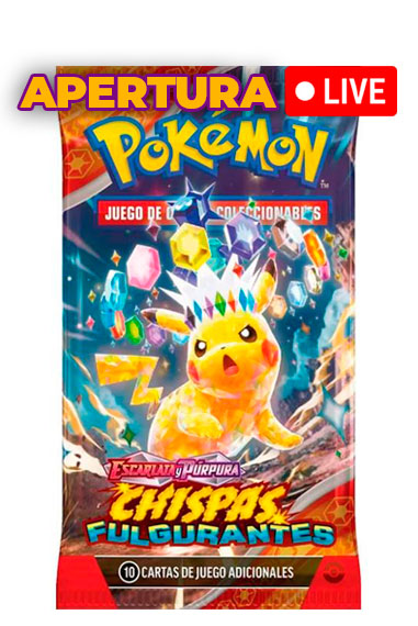 APERTURA EN VIVO: Pokémon Surgin Sparks Booster Packs EN ESPAÑOL