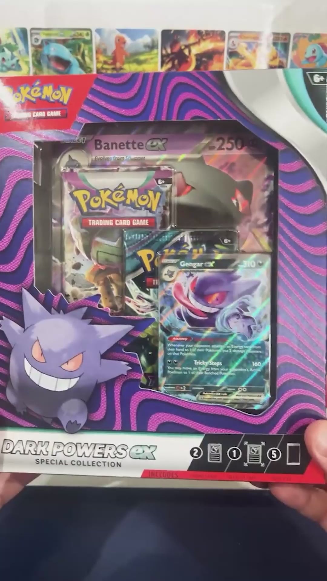 Pokemon TCG: Dark Powers Ex Special Collection INGLES (Scarlet & Violet)